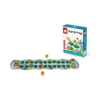 Игра настольная Лягушачьи бега Janod J02698